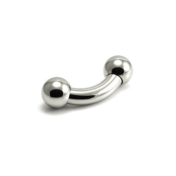 Internally Threaded Steel Curved Barbells